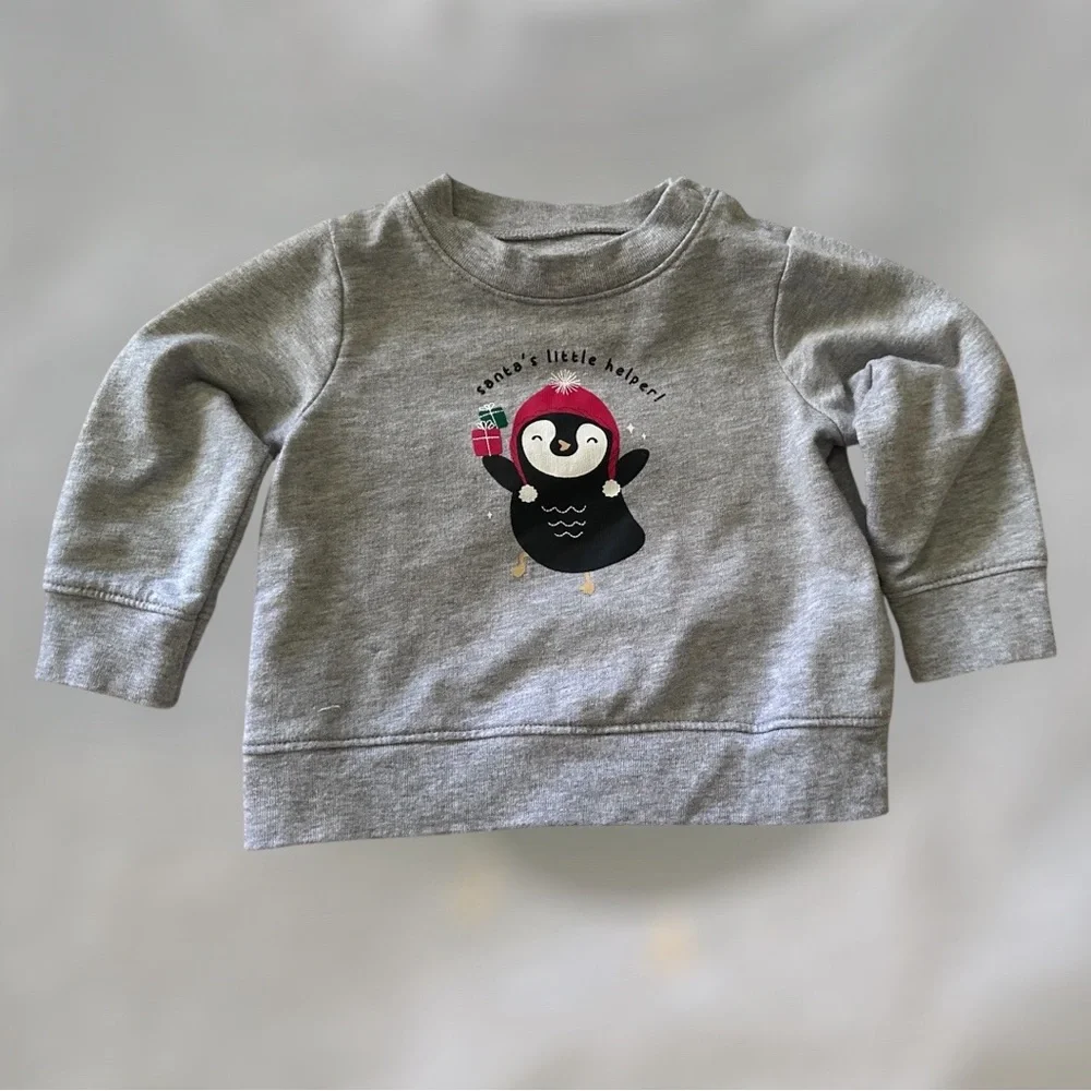 Carter’s Santa’s Little Helper Sweater 9 Months